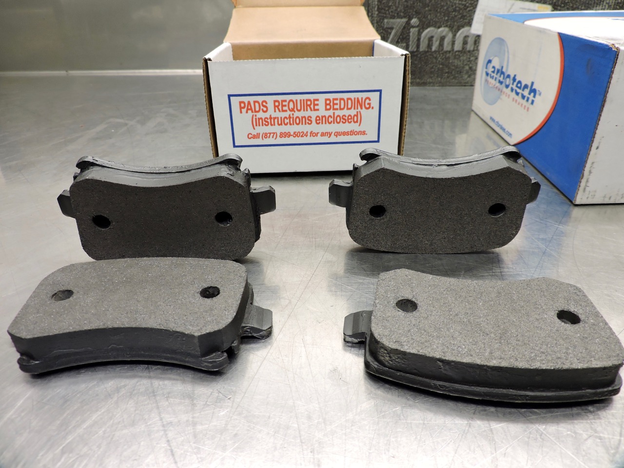 LIKE NEW Front Rotors, Carbotech AX6 Front and Rear Brake Pads VW GTI MKVI Forum / VW Golf R